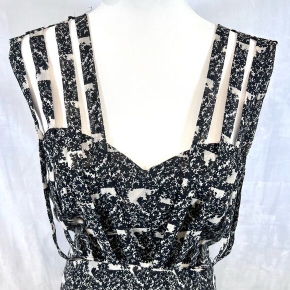 Urban Outfitters Double in Brass unique strappy backless dress size medium - Picture 2 of 6